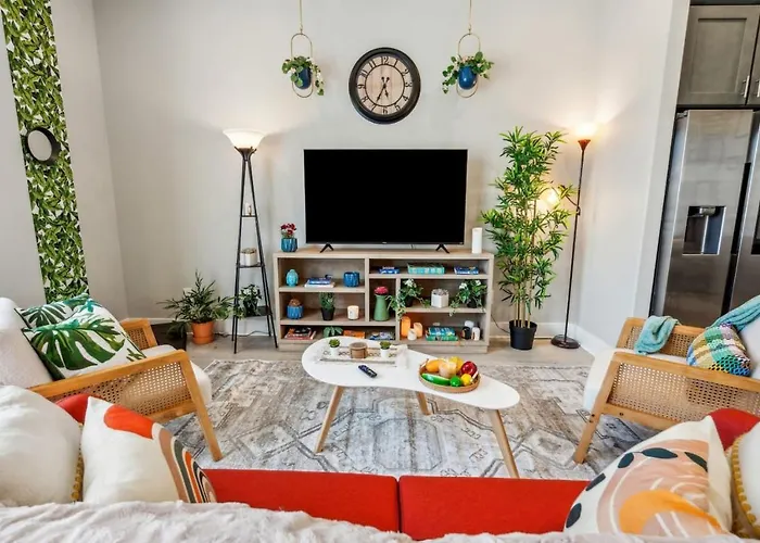 Vakantiehuis Charming 2bd Townhouse In The Heart Of Fortworth